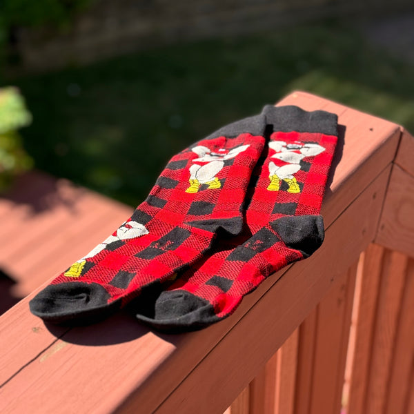 Lure Help Lumberjack Socks