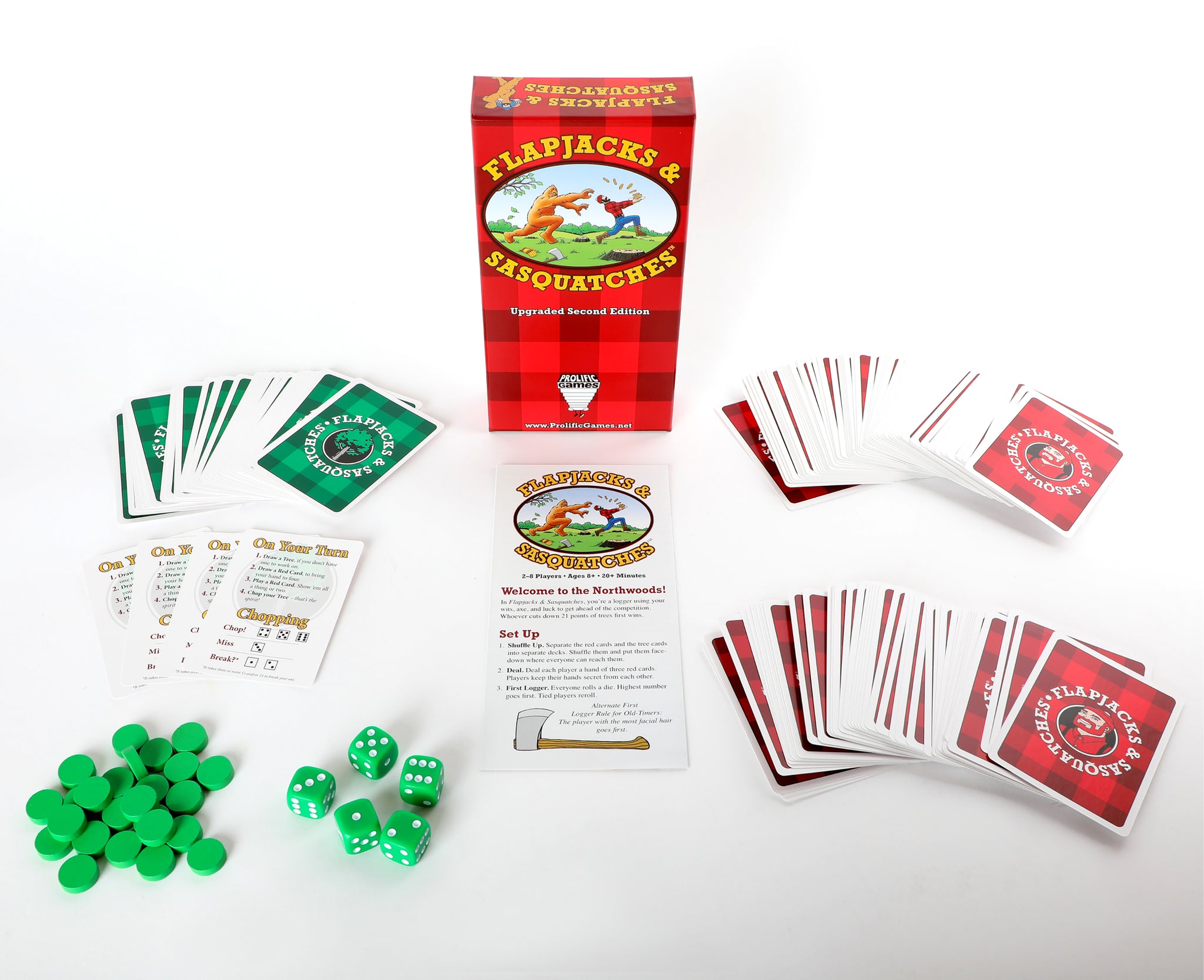 Flapjacks & Sasquatches Card Game – Left Justified Studio