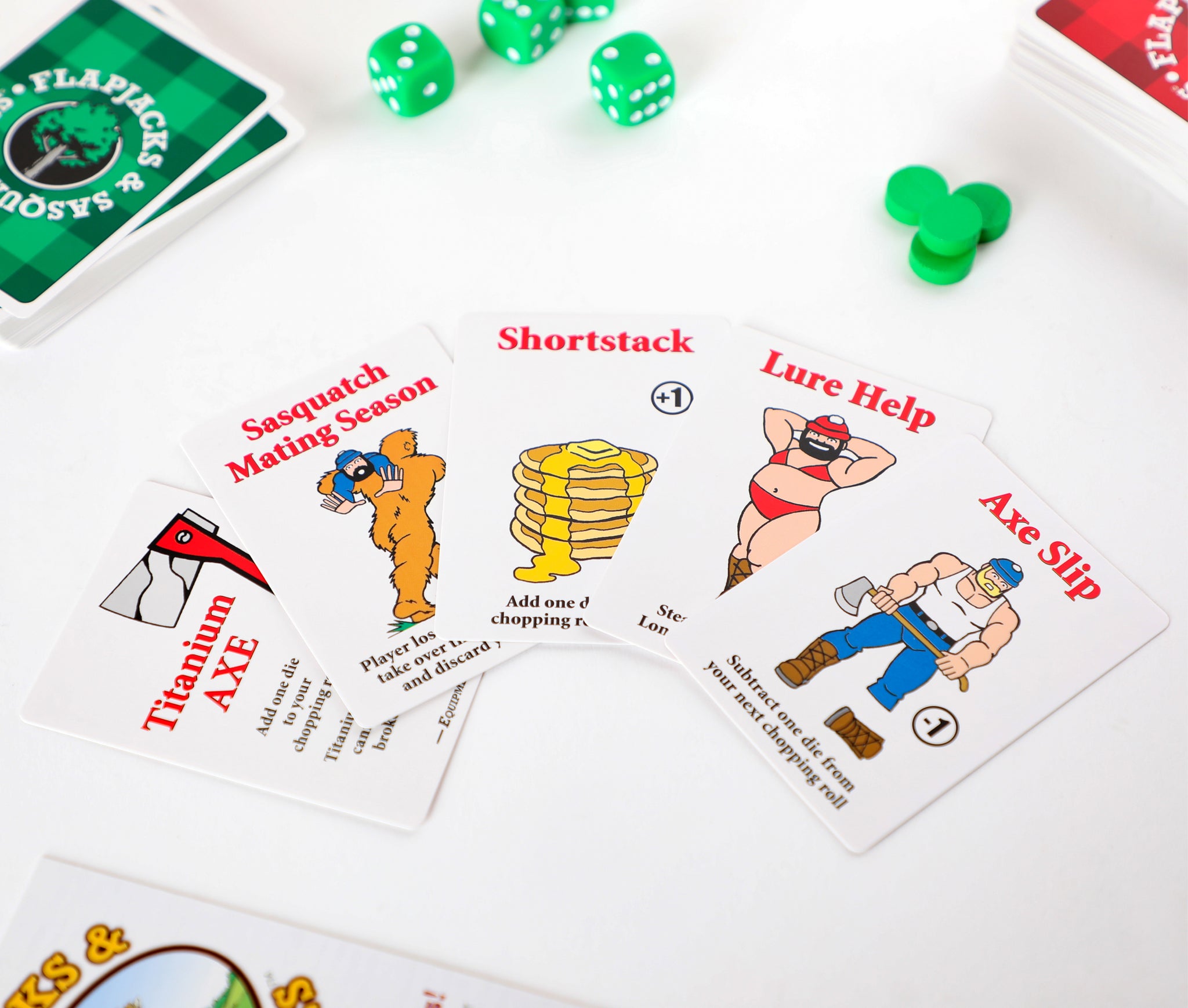 Flapjacks & Sasquatches Card Game – Left Justified Studio
